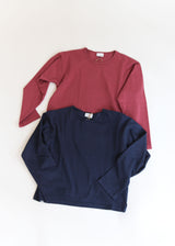 Long Sleeve Crop Crew Shirt