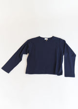 Long Sleeve Crop Crew Shirt