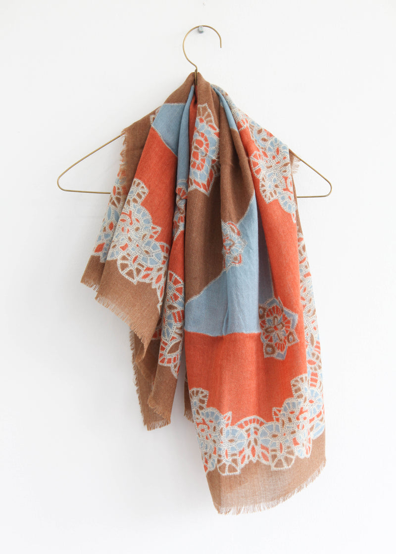 Foulard No748 - Brick