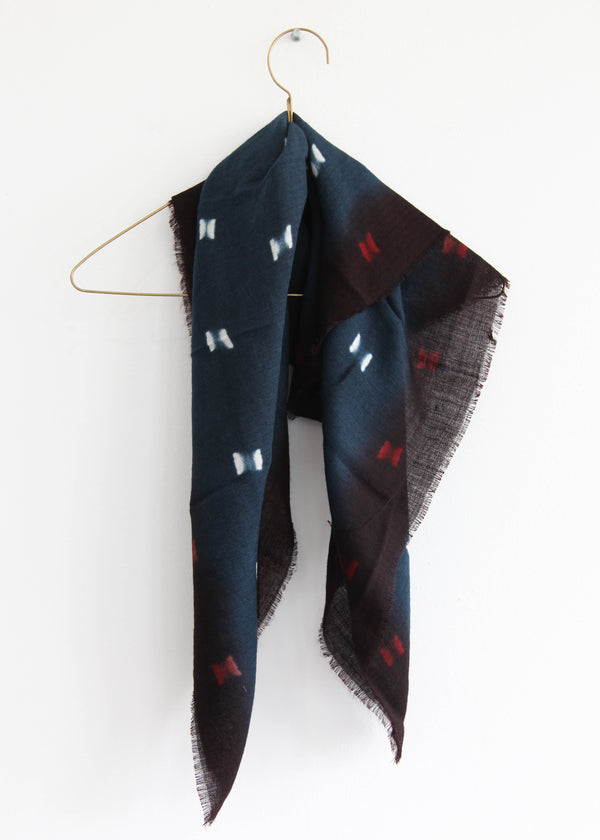 Foulard No746 - Navy Blue