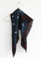 Foulard No746 - Navy Blue