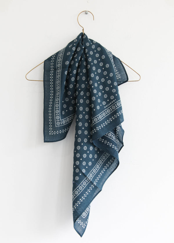 Foulard No676 - Navy Blue