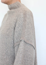 Ottoman Turtleneck - Moth/Carrara