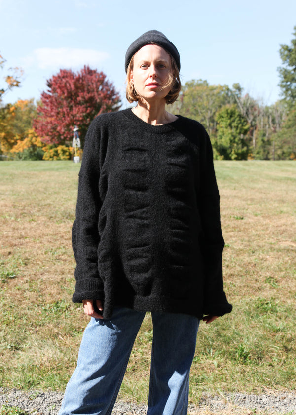 Waterfall Sweater - Black