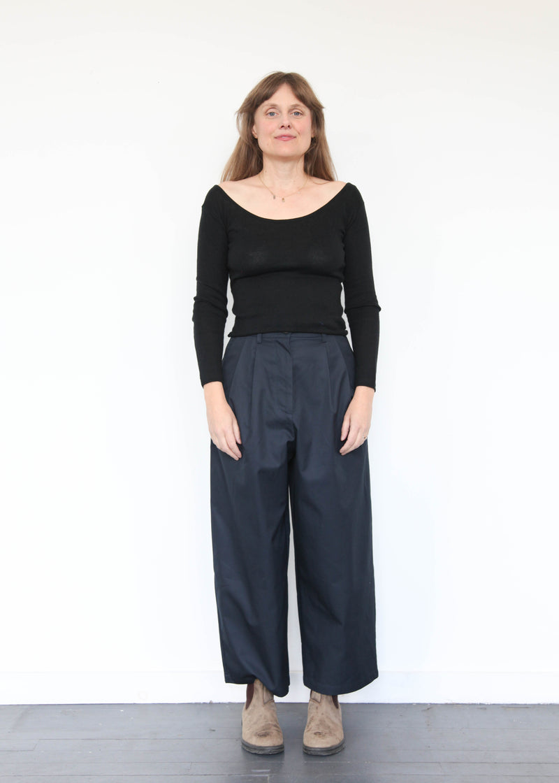 Poezia Knit Top - Onyx