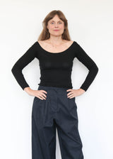 Poezia Knit Top - Onyx