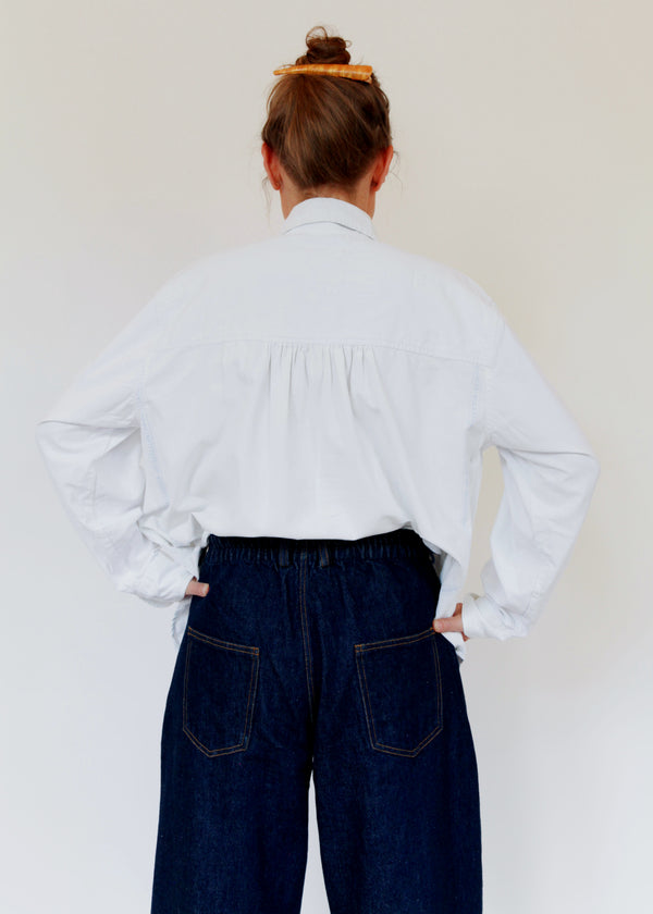 Sheeting Shirt - White