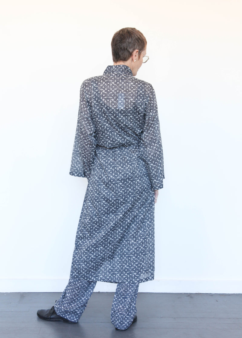 Kimono Robe - Marge Blue OS