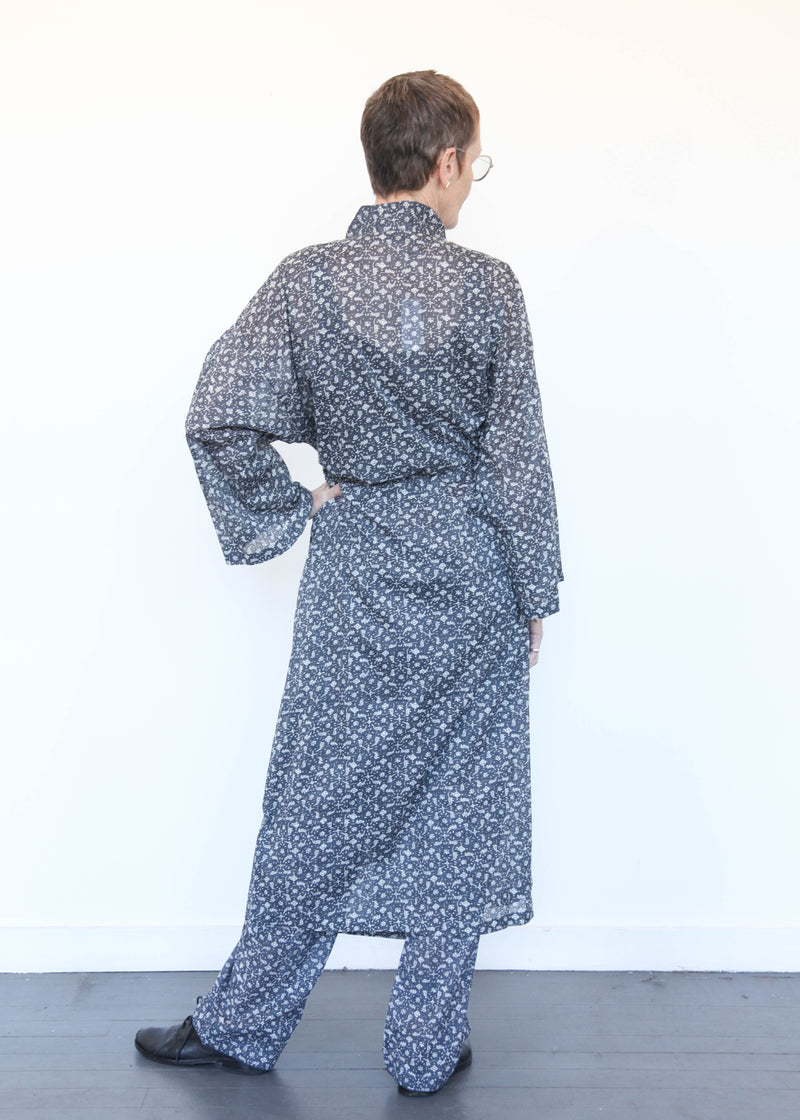 Kimono Robe - Marge Blue OS