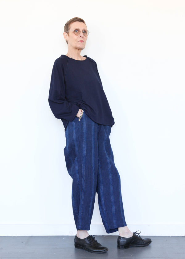 Linen Dobby Stripe Pants