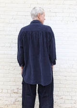 Talia Shirt - Navy Cord