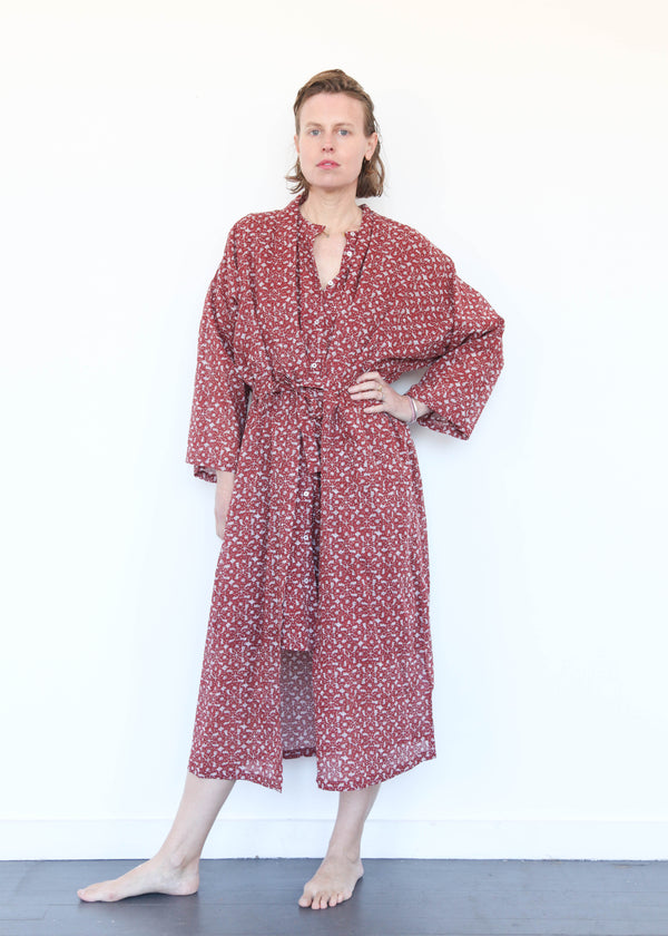 Kimono Robe - Marge Red OS