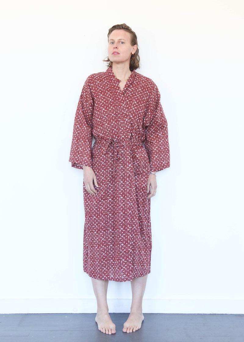 Kimono Robe - Marge Red OS