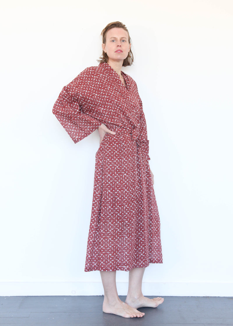 Kimono Robe - Marge Red OS