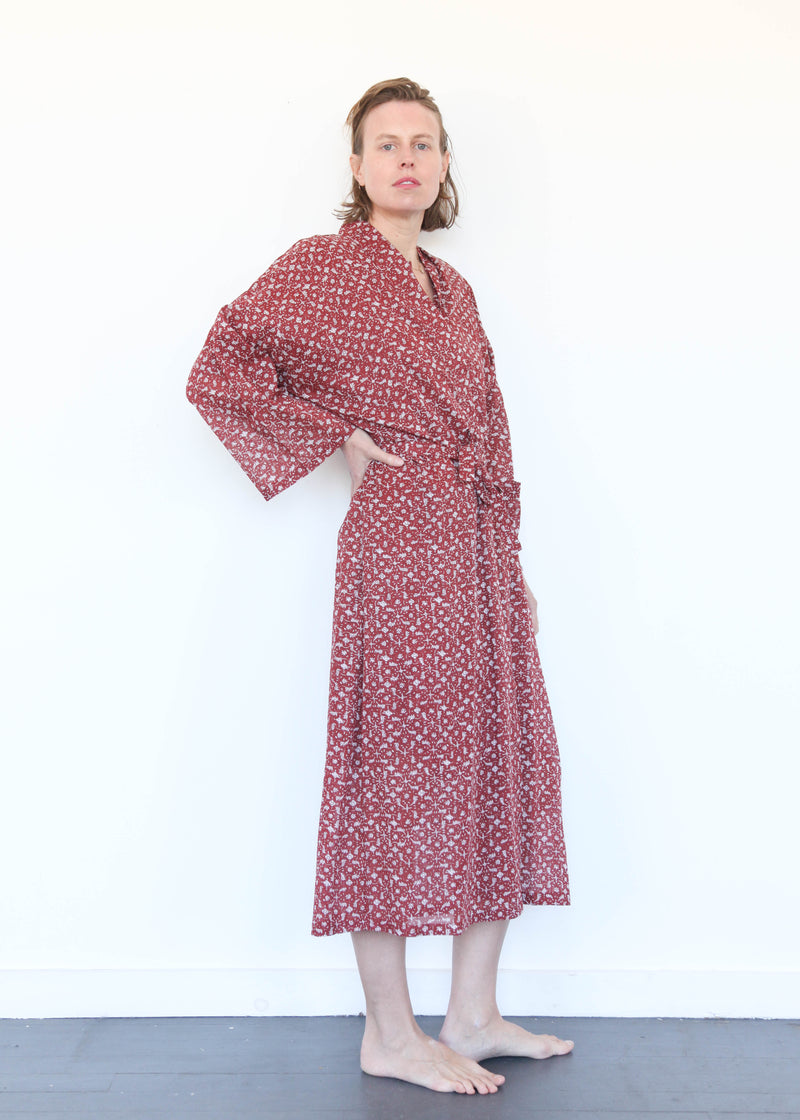 Kimono Robe - Marge Red OS