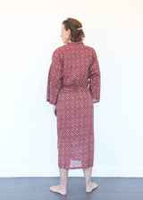 Kimono Robe - Marge Red OS