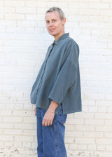 Corduroy Big Shirt - Dusty