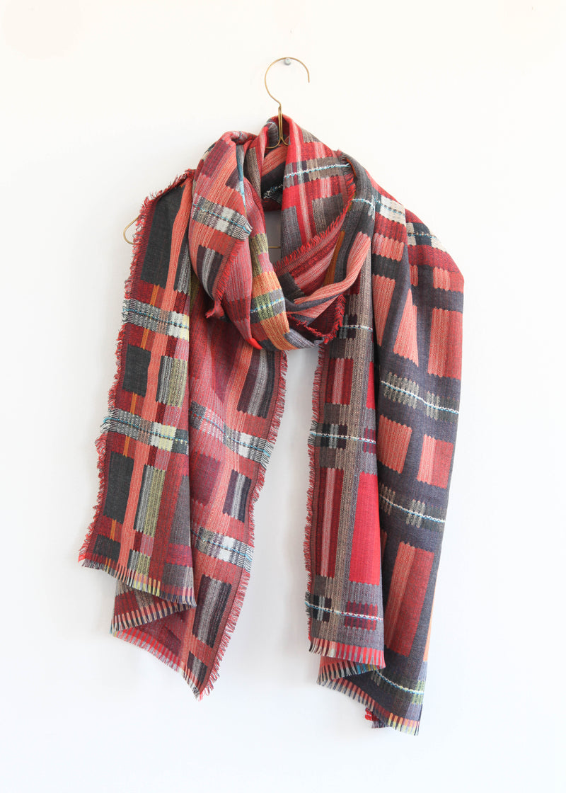 Sedge Scarf - Scorch