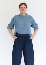 Leo Jumper - Blue Marl