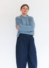 Leo Jumper - Blue Marl