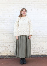 Hand-Knit Pullover