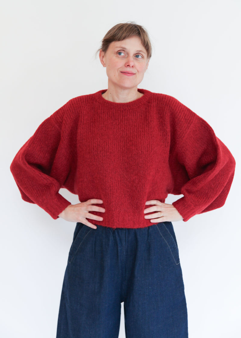 Balloon Sleeve Sweater