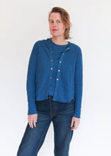 Crop Cardigan - North Sea
