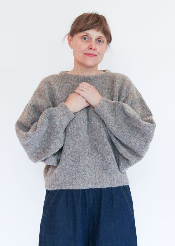 Balloon Sleeve Sweater