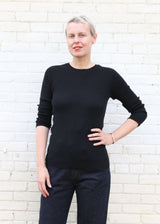 Rib Knit Pullover - One Size