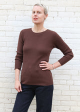 Rib Knit Pullover - One Size