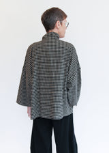 Big Shirt Small Check - Fennel