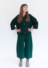 Big Shirt Big Check - Blue Hunter