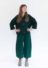 Big Shirt Big Check - Blue Hunter