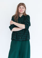 Big Shirt Big Check - Blue Hunter