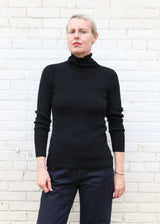 Rib Knit Turtleneck