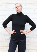 Rib Knit Turtleneck