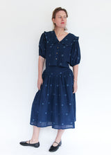 Amaya Skirt - Indigo