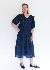 Amaya Skirt - Indigo