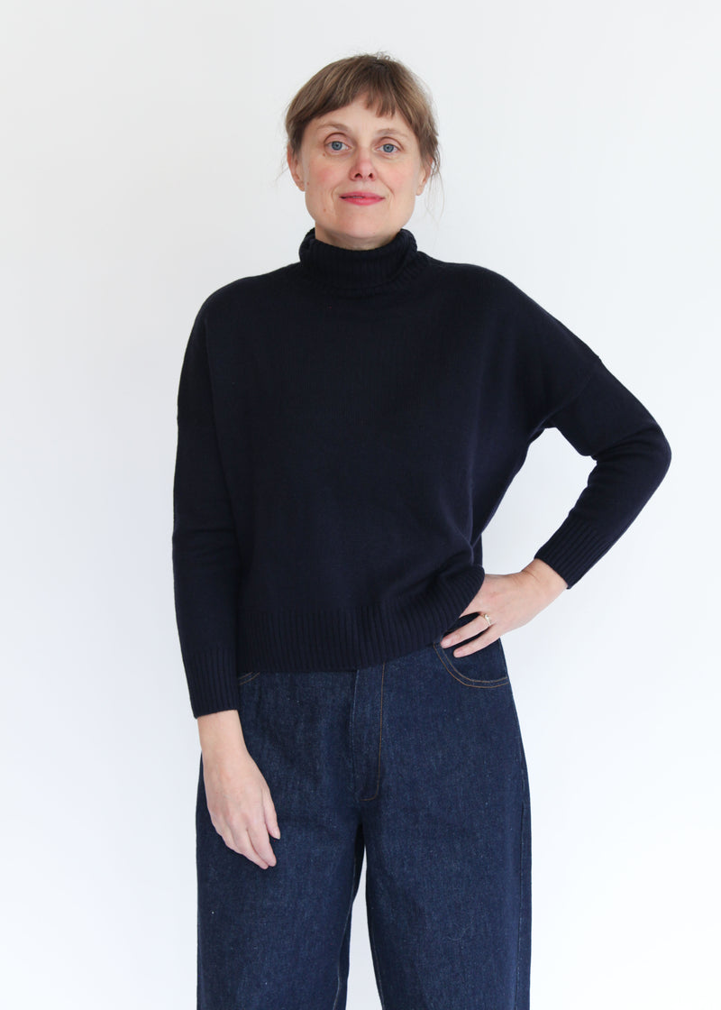 Turtleneck - Navy