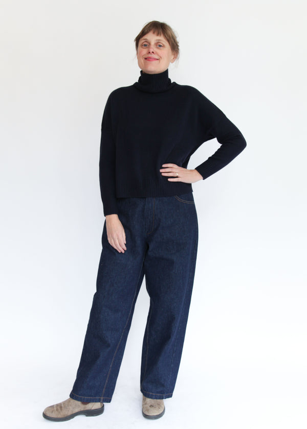 Turtleneck - Navy