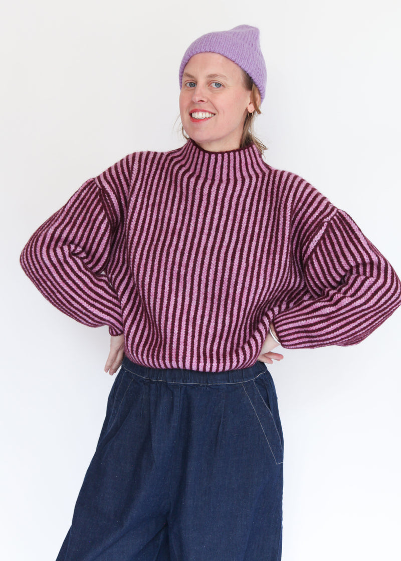 Ines Sweater - Berry