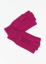 Cashmere Fingerless Stitch Gloves