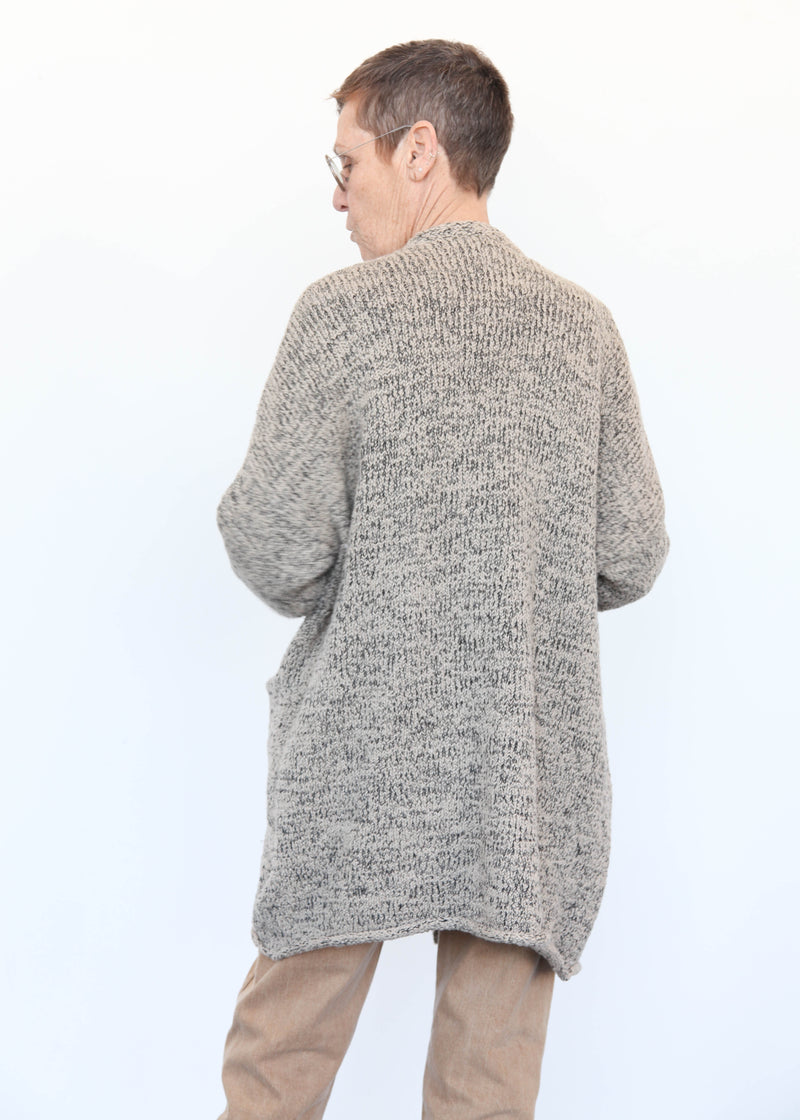 Marl Cardigan - Sisal Marl