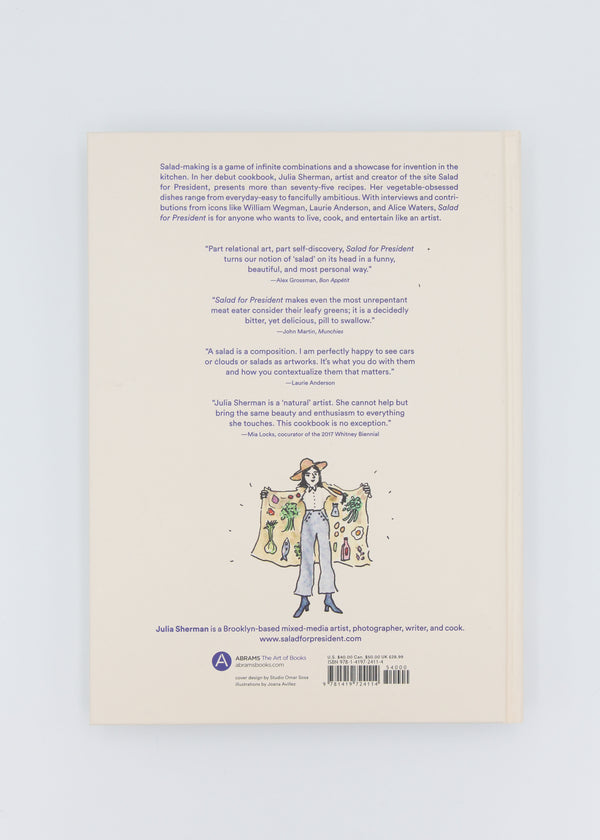 Salad for President: A Cookbook Inspired by Artists