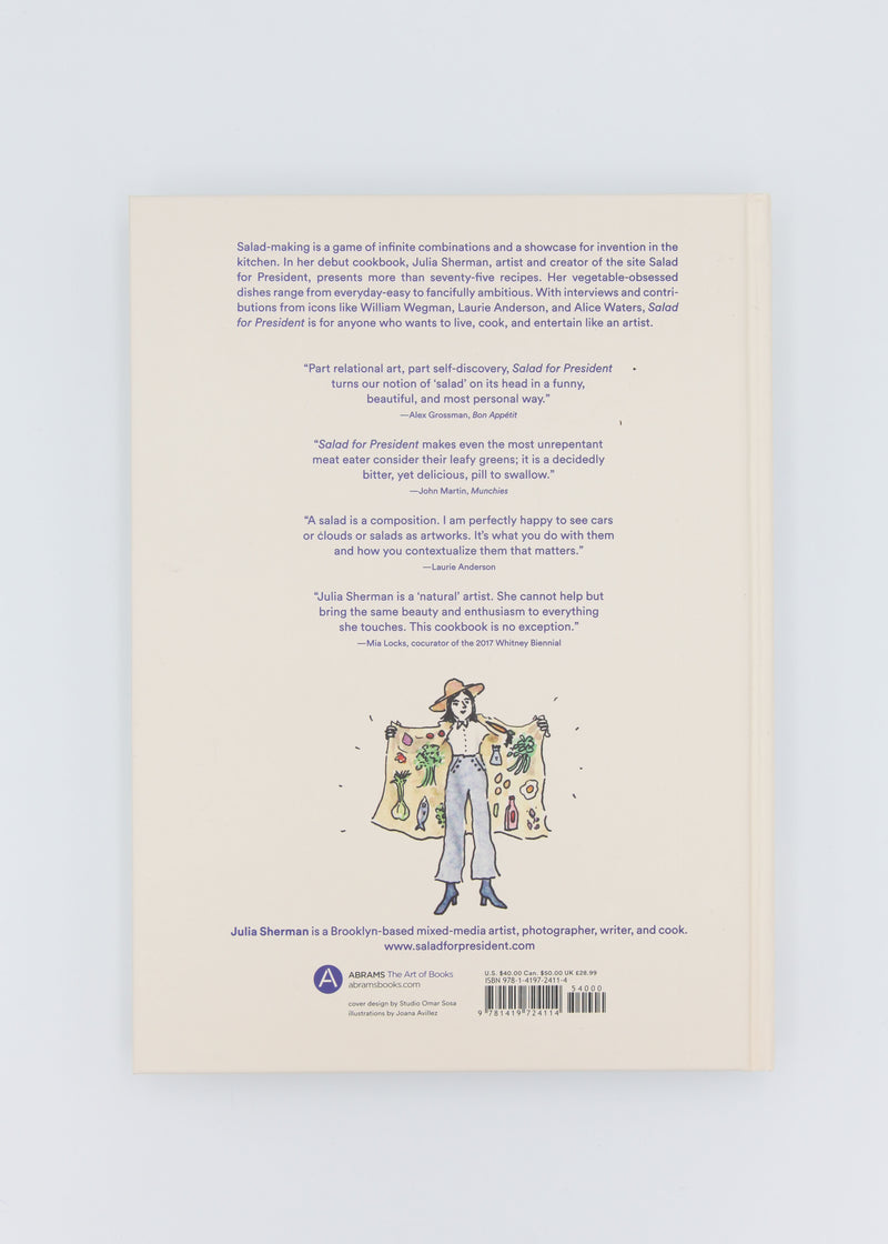 Salad for President: A Cookbook Inspired by Artists
