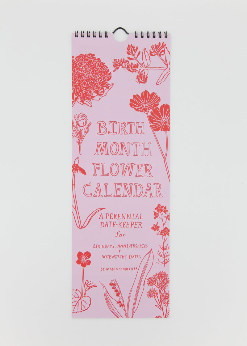 Perennial Birth Month Flower Calendar