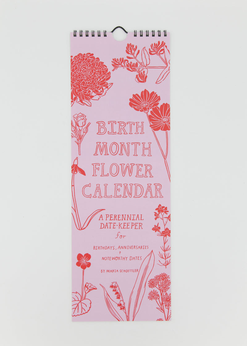 Perennial Birth Month Flower Calendar