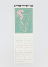 Perennial Birth Month Flower Calendar