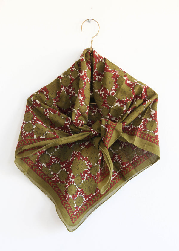 Scarf No680 - Khaki