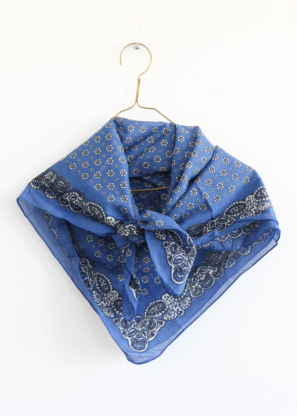 Scarf No767 - Royal Blue